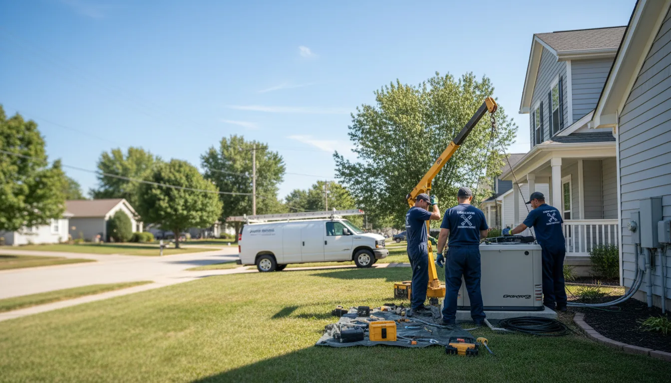 Generator Installation in Keyesport, IL near me